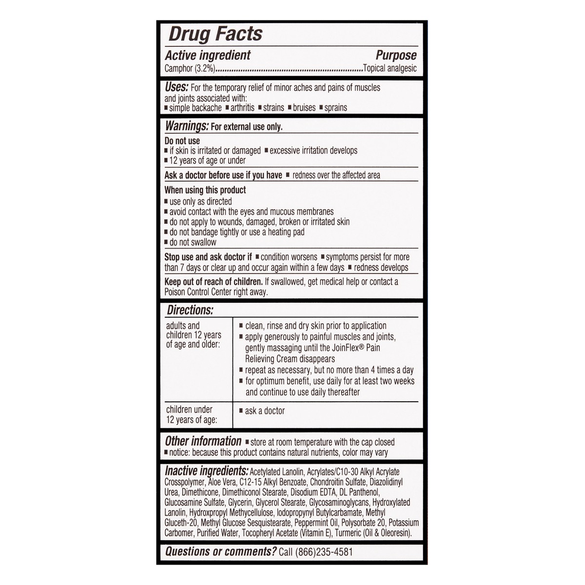slide 3 of 12, JointFlex with Turmeric Pain Relief Cream, 3 oz