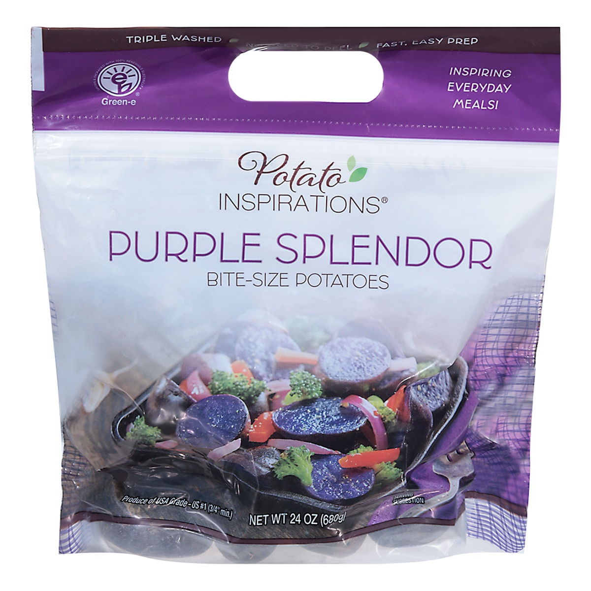 slide 1 of 1, Potato Inspirations Purple Splendor Baby Potatoes, 28 oz