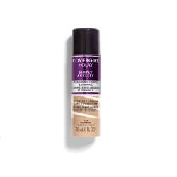 Covergirl COVERGIRL & Olay Simply Ageless 3-in-1 Liquid Foundation, Warm Beige 245, 1 fl oz (30 ml)