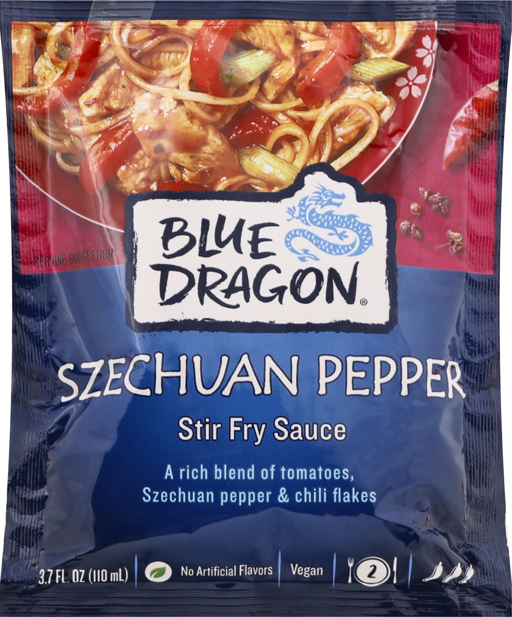 slide 3 of 13, Blue Dragon Szechuan Pepper Stir Fry Sauce 3.7 oz, 3.7 oz