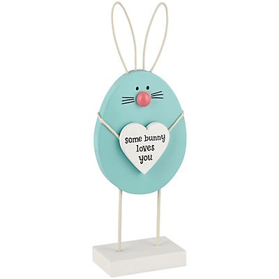 slide 1 of 1, Destination Holiday Blue Some Bunny Easter Tabletop Decor, 1 ct