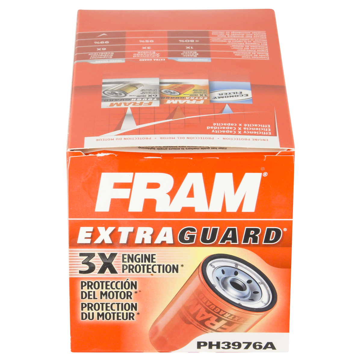 slide 5 of 5, Fram Extra Guard Oil Filter PH3976A, 1 ct