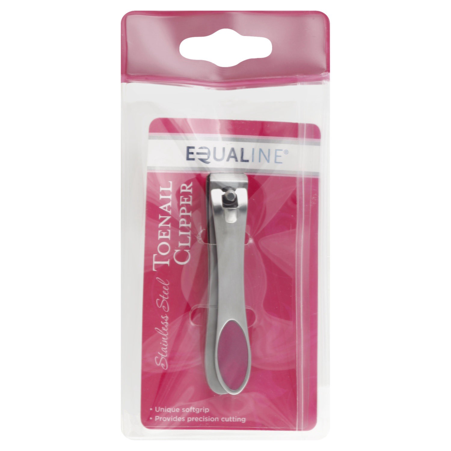 slide 1 of 1, Equaline Toenail Clipper Easy Grip, 1 ct