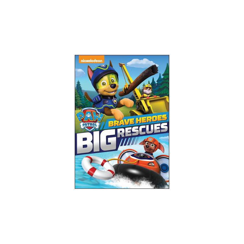 slide 1 of 1, PAW Patrol: Brave Heroes, Big Rescues (DVD), 1 ct