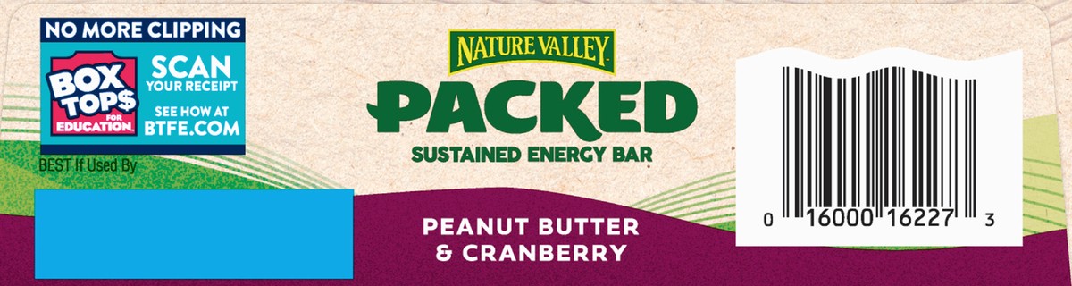 slide 4 of 12, Nature Valley Peanut Butter & Cranberry Sustained Energy Bar 4 4 1.7 oz 4 ea Box, 4 ct