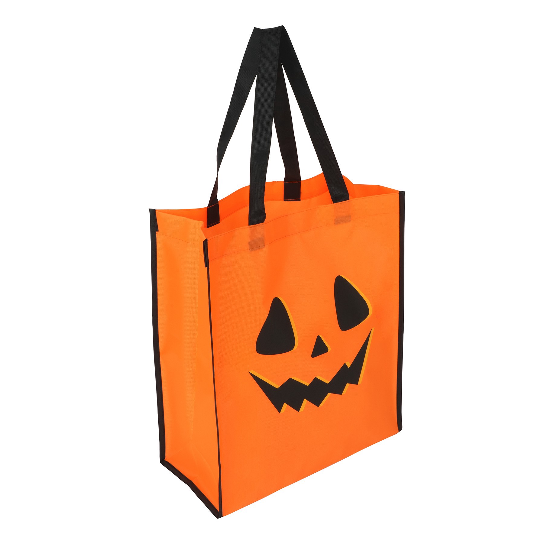 slide 2 of 2, Pumpkin Trick-Or-Treat Bag By Creatology, 15.7 in x 13.1 in x 7 in