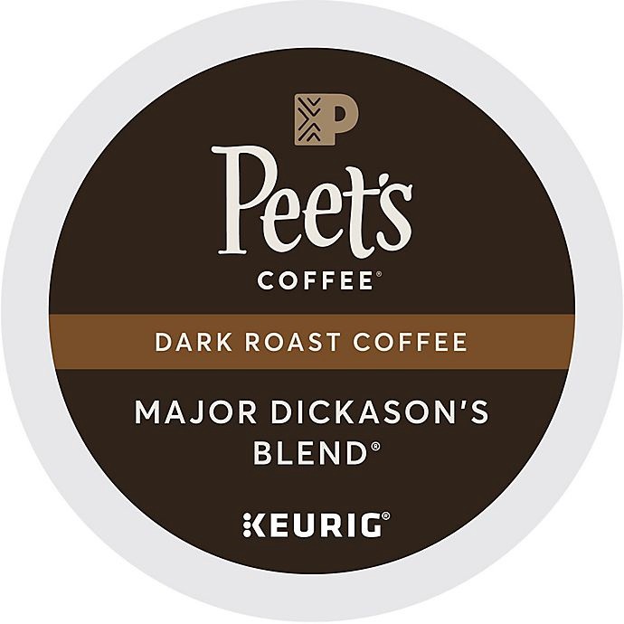 slide 2 of 7, Peet's Coffee Major Dickason's Blend Keurig K-Cup Pods, 40 ct