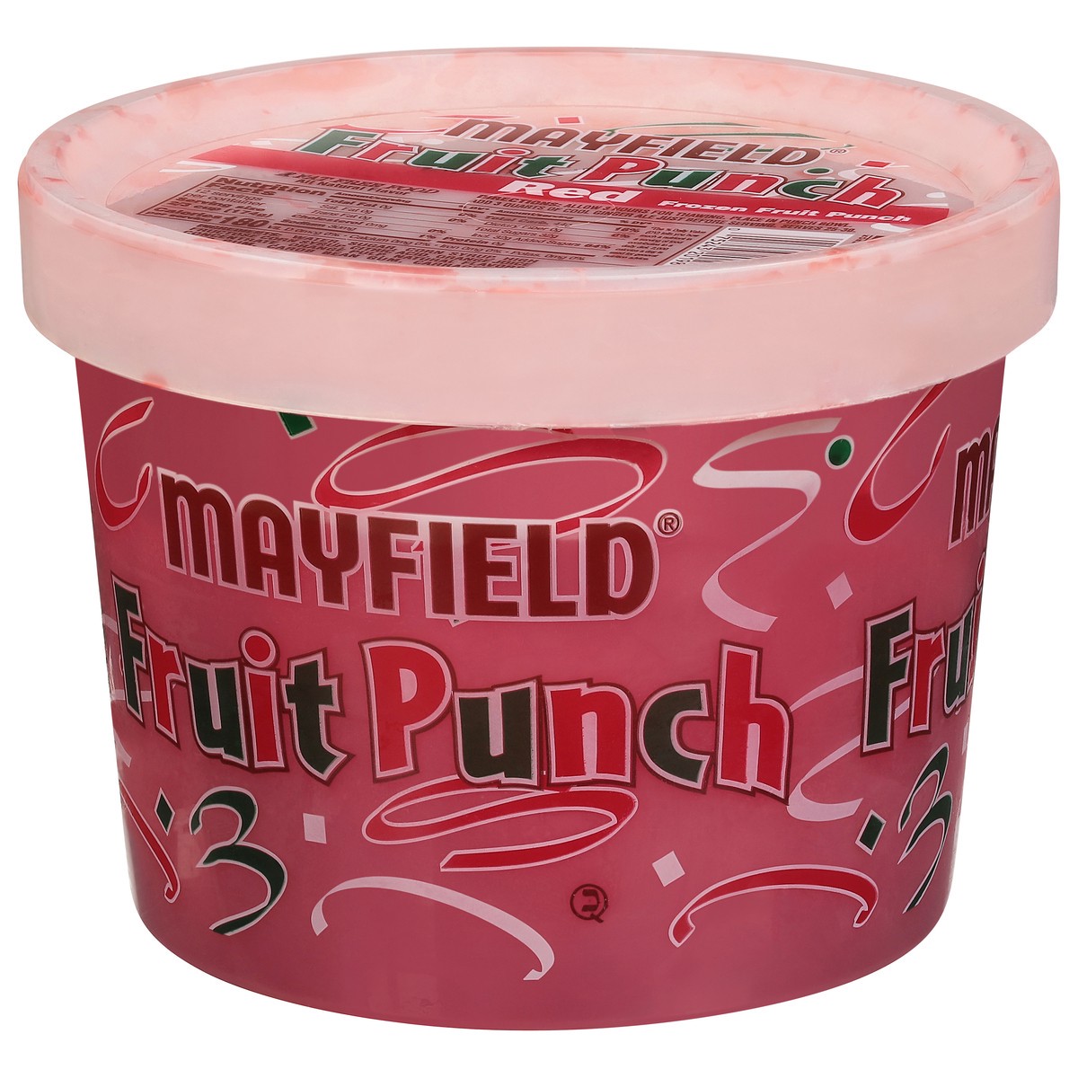 slide 6 of 9, Mayfield Red Frozen Fruit Punch 0.5 gal, 1/2 gal