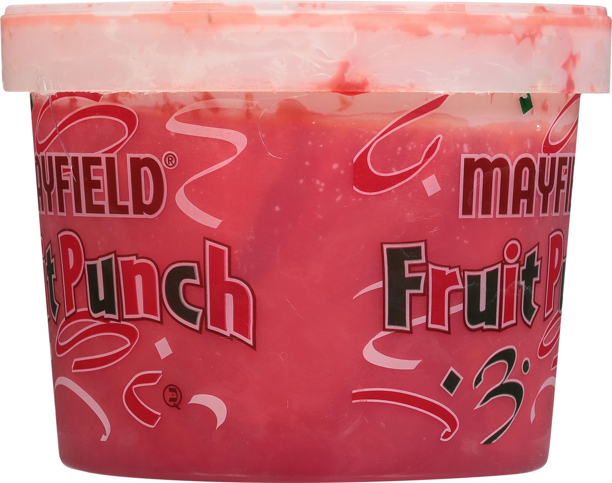 slide 8 of 9, Mayfield Red Frozen Fruit Punch 0.5 gal, 1/2 gal