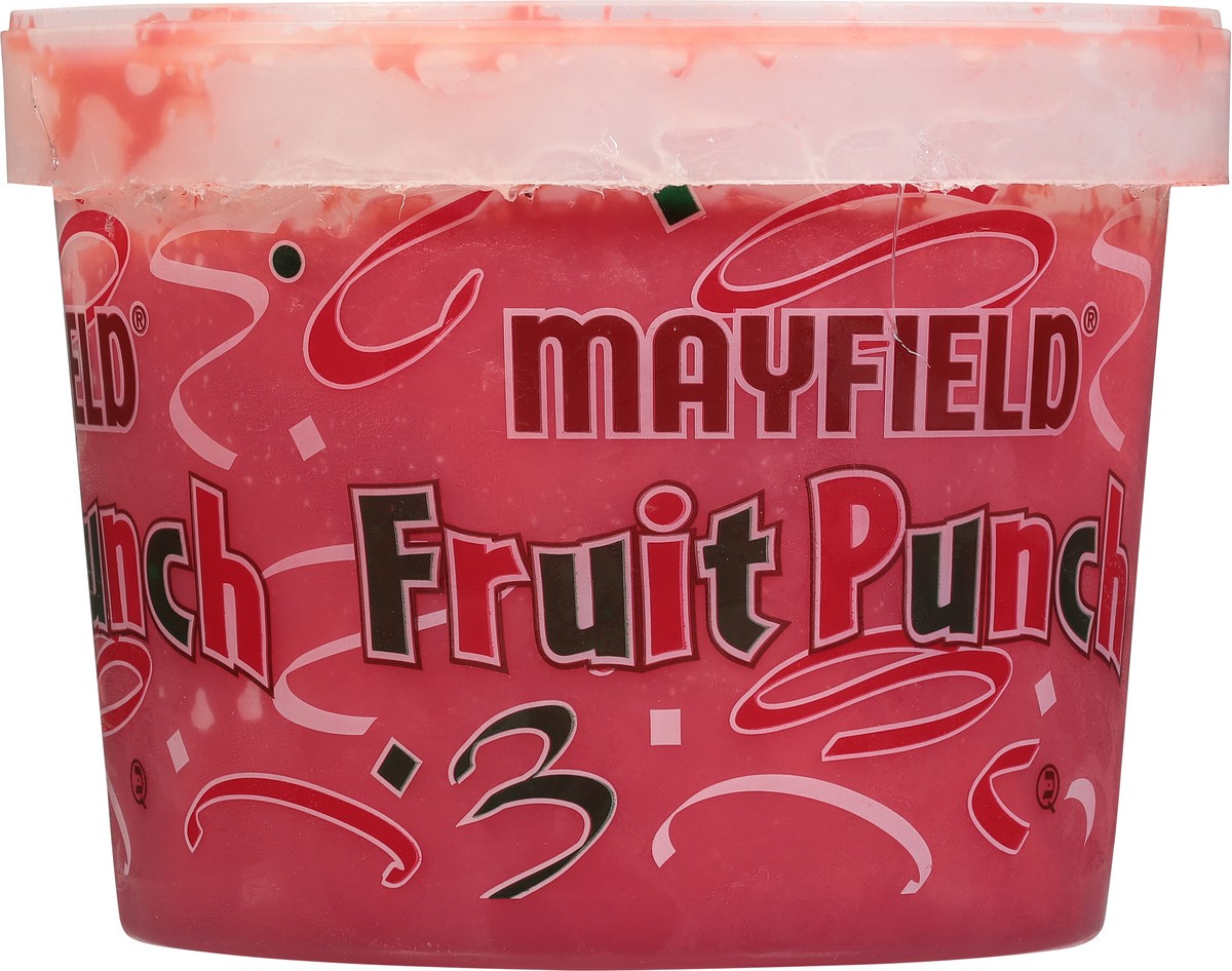 slide 2 of 9, Mayfield Red Frozen Fruit Punch 0.5 gal, 1/2 gal