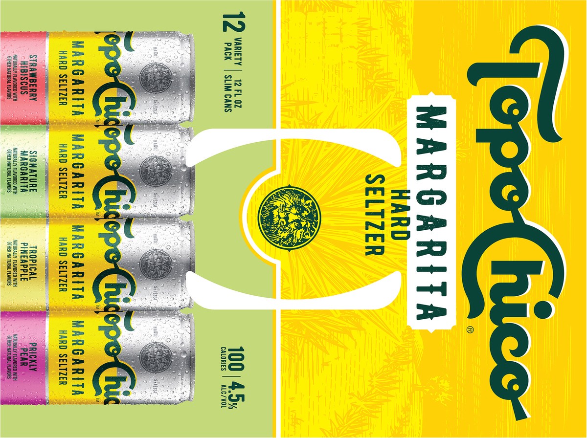 slide 5 of 9, Topo Chico Margarita Hard Seltzer Variety Pack, 12 ct; 12 fl oz