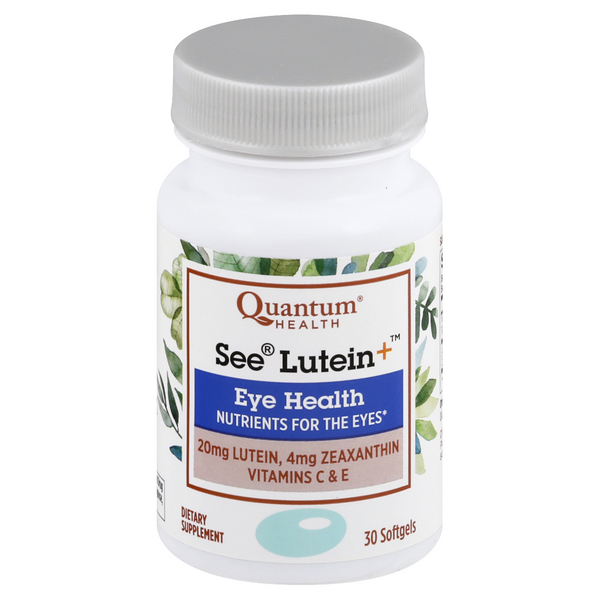slide 1 of 1, Quantum Health See Lutein Eye Health Softgels, 30 ct
