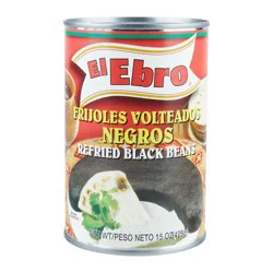 El Ebro Refried Black Beans