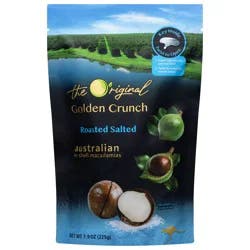 Golden Crunch Roasted Salted Macadamias 7.9 oz