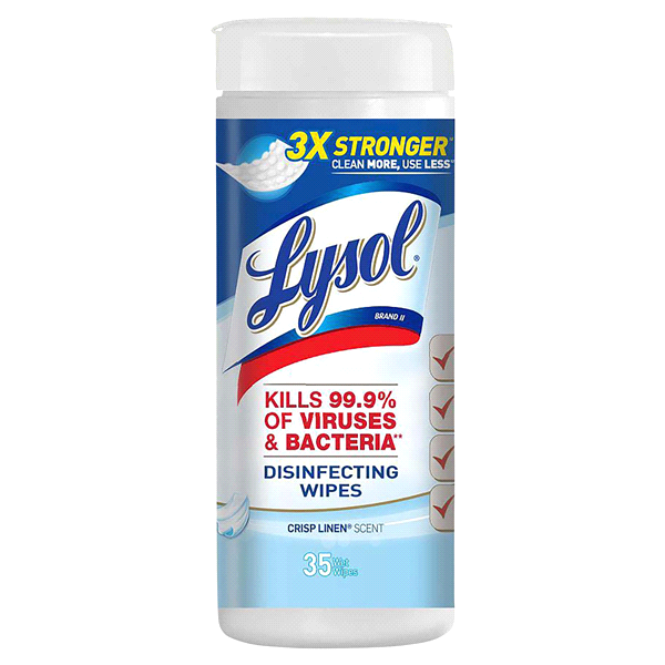 Lysol Crisp Linen Scent Disinfecting Wipes 35 ea 35 ct Shipt