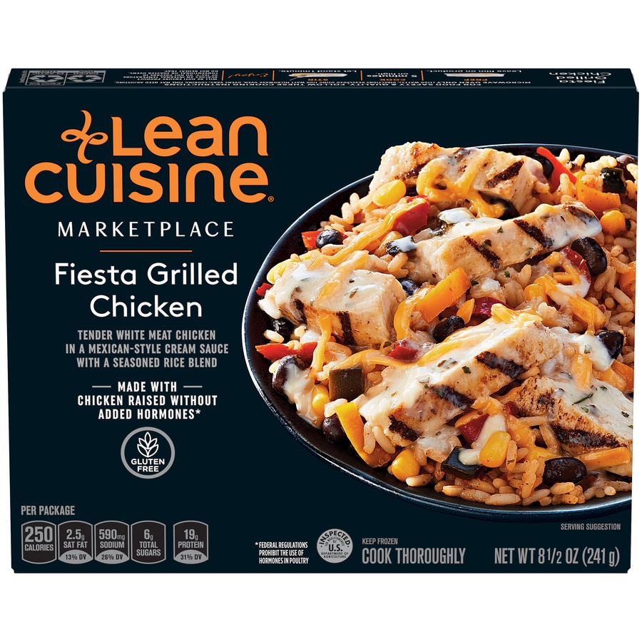 slide 1 of 8, Lean Cuisine Fiesta Grilled Chicken, 8.5 oz