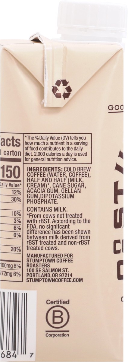 slide 9 of 10, Stumptown Coffee Cold Brew Original Coffee 11 fl oz, 11 fl oz