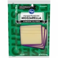 slide 1 of 1, Kroger Mozzarella Cheese Slices, 6 oz