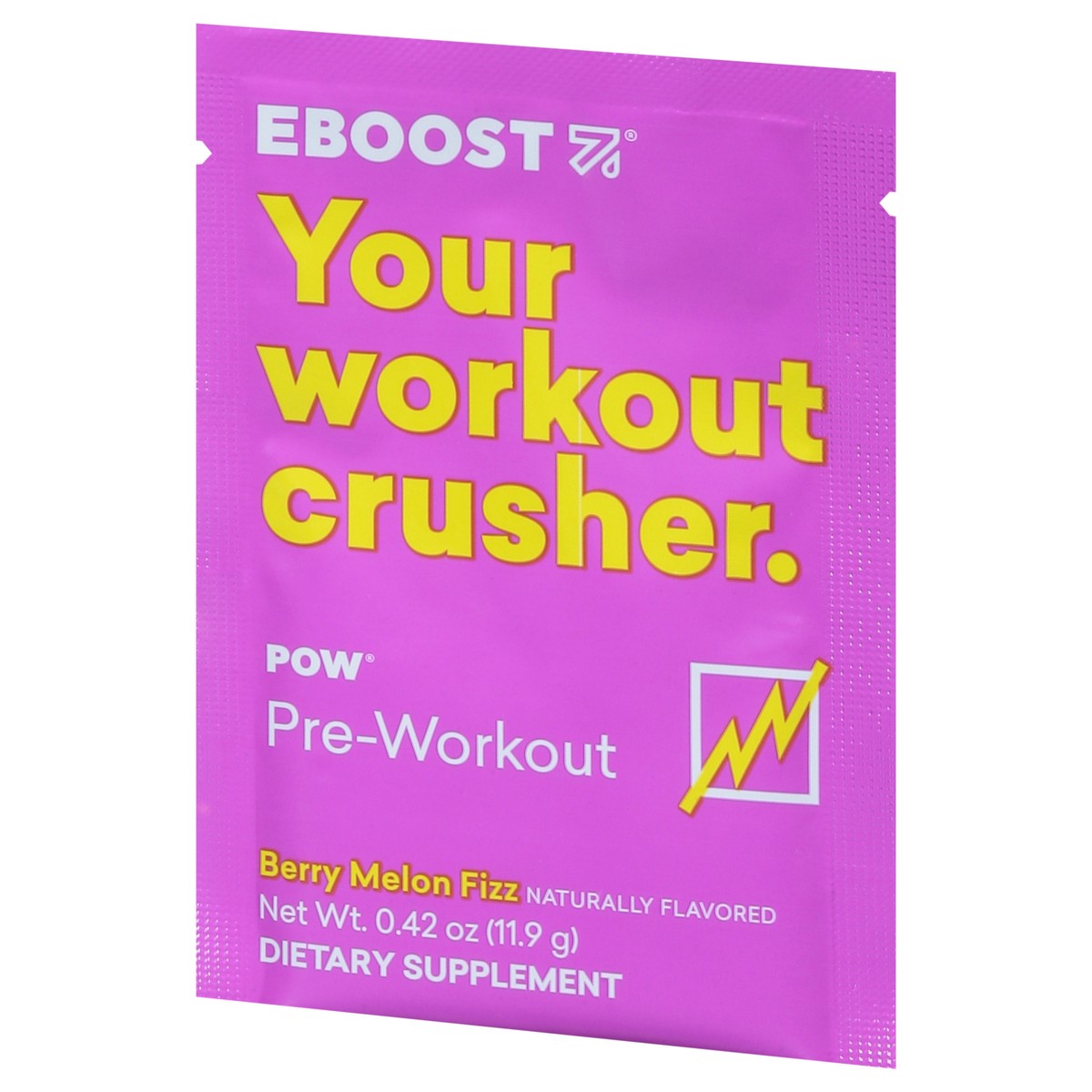 slide 12 of 14, EBOOST Berry Melon Fizz Pre-Workout 0.42 oz, 1 ct