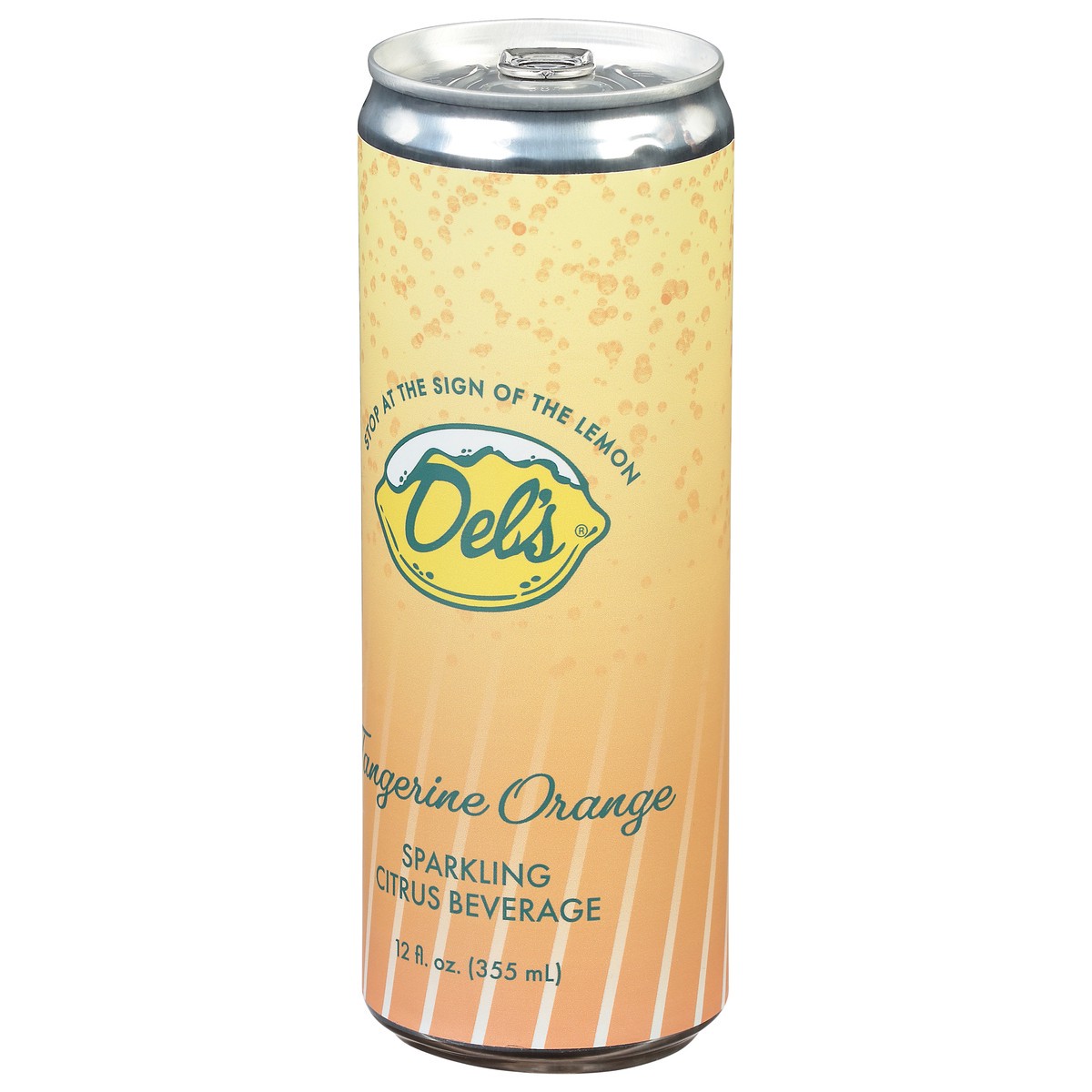 slide 12 of 13, Del's Sparkling Tangerine Orange Sparkling Citrus Beverage - 12 fl oz, 12 fl oz