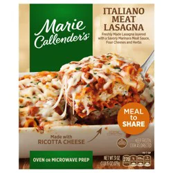 Marie Callender''s Marie Callender’s Italiano Lasagna With Ricotta Cheese Meal to Share, Frozen Meal, 31 oz.