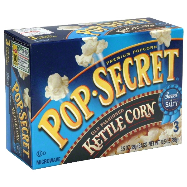 slide 1 of 1, Pop-Secret Premium Popcorn, Old Fashioned Kettle Corn, 1 ct