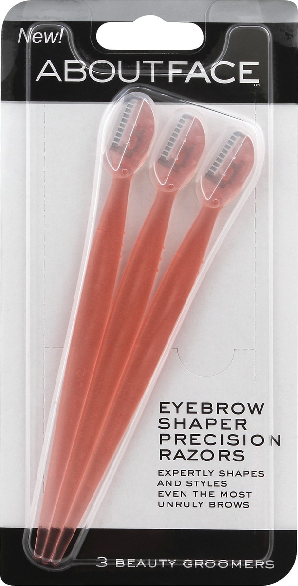 slide 5 of 6, AboutFace Razor 4 ea, 4 ct