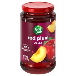Food Club Red Plum Jelly 18 oz