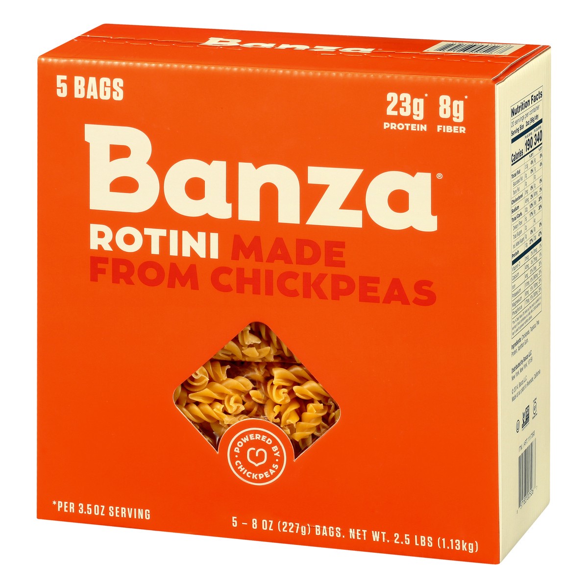 slide 10 of 13, Banza Made from Chickpeas Rotini 5 ea, 