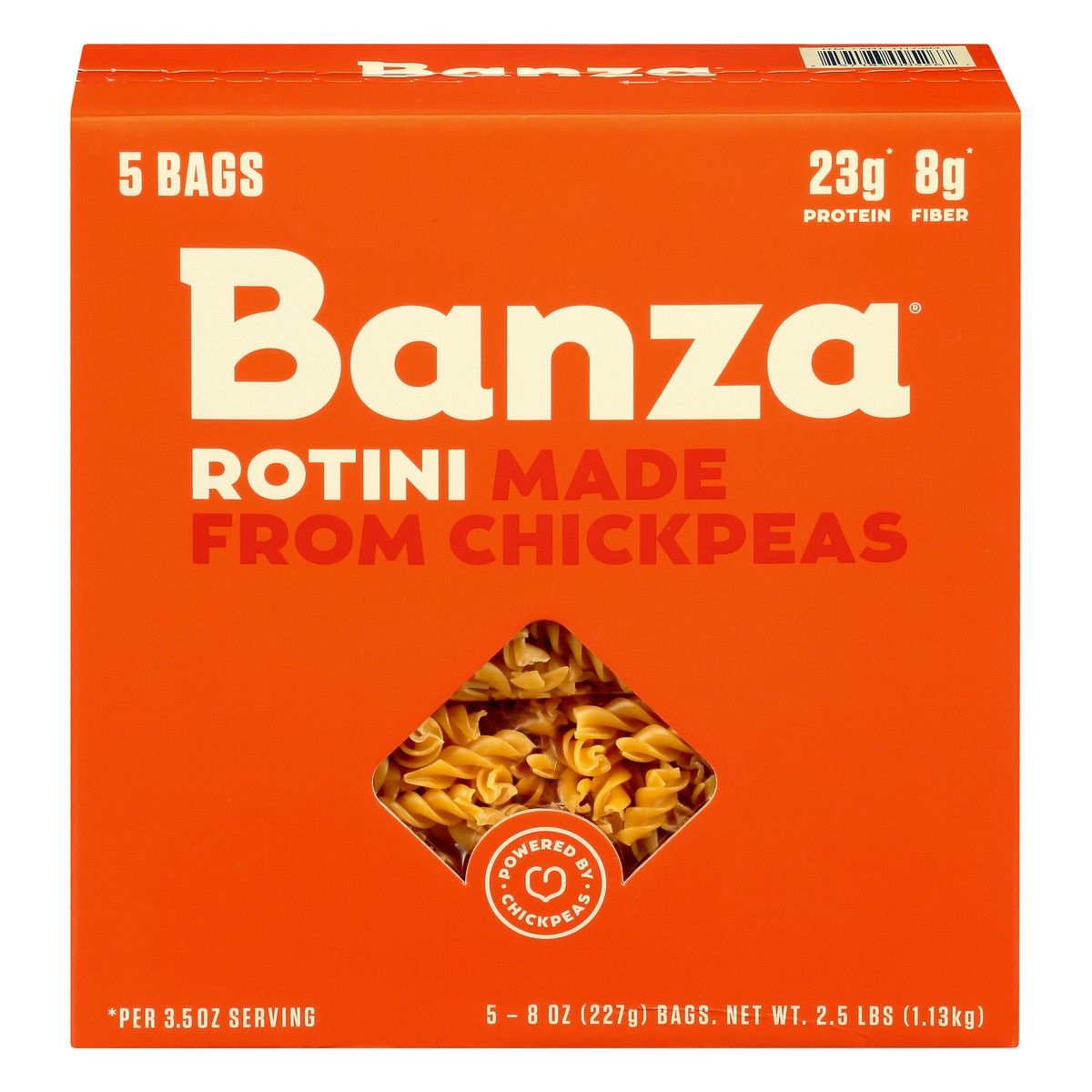 slide 1 of 13, Banza Made from Chickpeas Rotini 5 ea, 