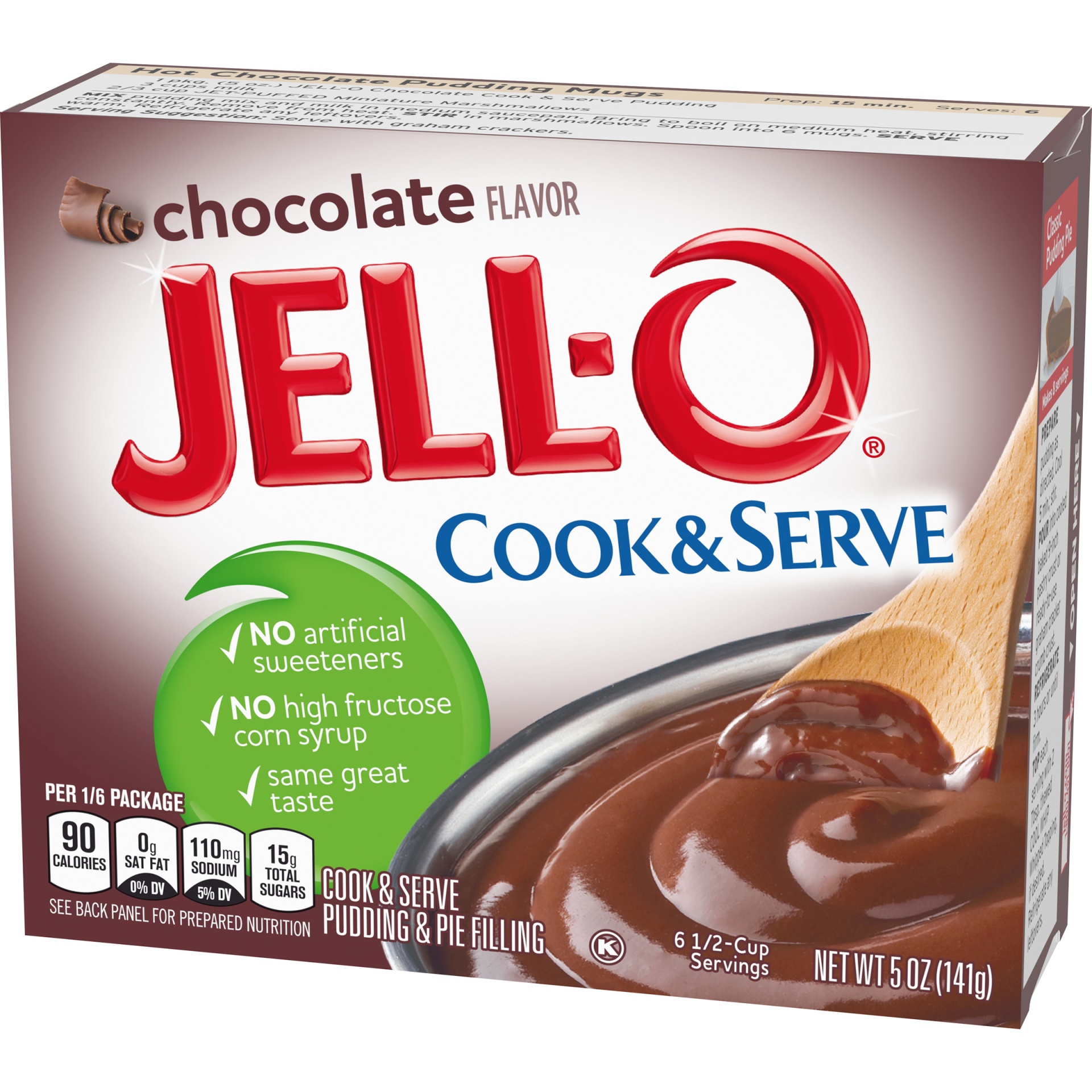 slide 7 of 7, Jell-O Cook & Serve Chocolate Pudding & Pie Filling Mix, 5 oz