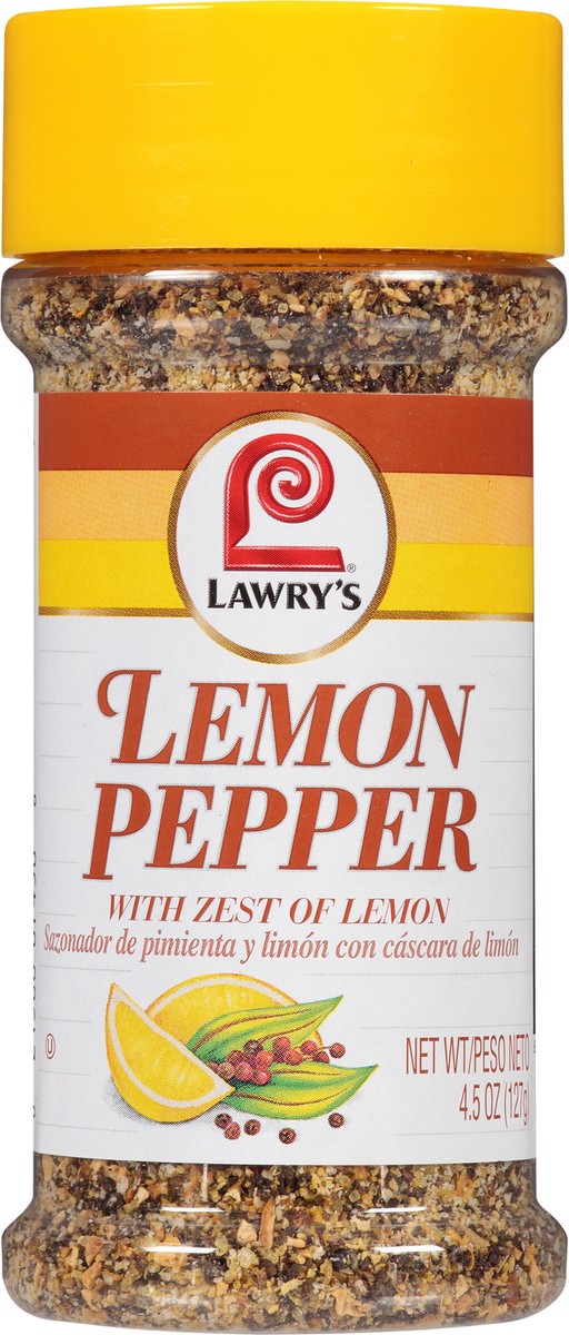 slide 4 of 7, Lawry's Lemon Pepper Blend, 4.5 oz, 4.5 oz