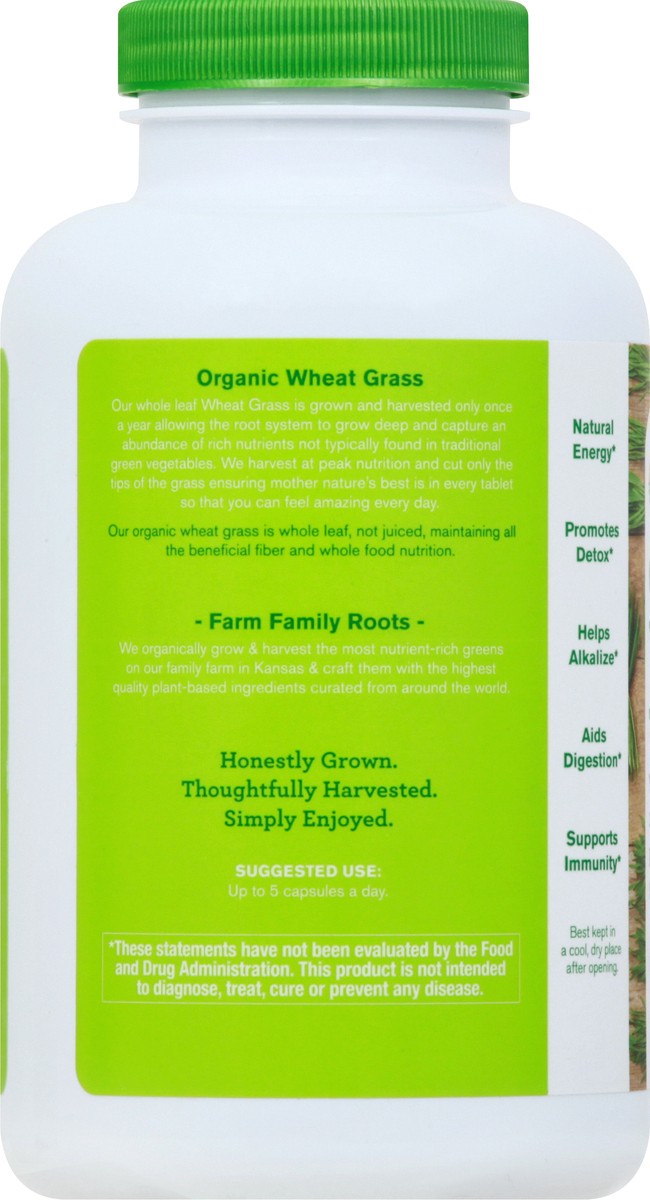 slide 8 of 13, Amazing Grass Organic Tablets Wheat Grass 200 ea, 200 ct