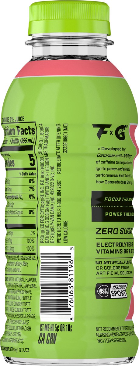 slide 3 of 4, Fast Twitch Energy Drink, Strawberry Lemonade, 12 fl oz