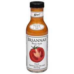BRIANNAS Classic Home Style Thousand Island Dressing 12 fl oz