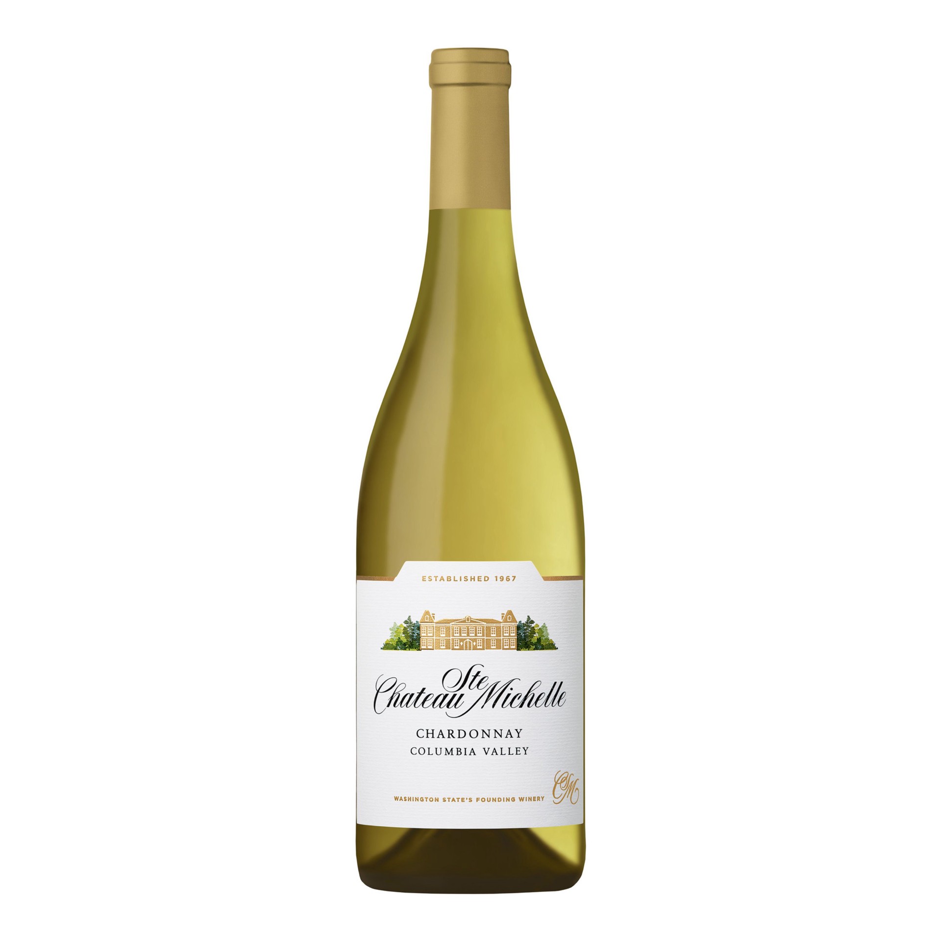 slide 1 of 22, Chateau Ste. Michelle Columbia Valley Chardonnay, White Wine, 750 mL Bottle, 750 ml