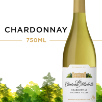 slide 5 of 22, Chateau Ste. Michelle Columbia Valley Chardonnay, White Wine, 750 mL Bottle, 750 ml