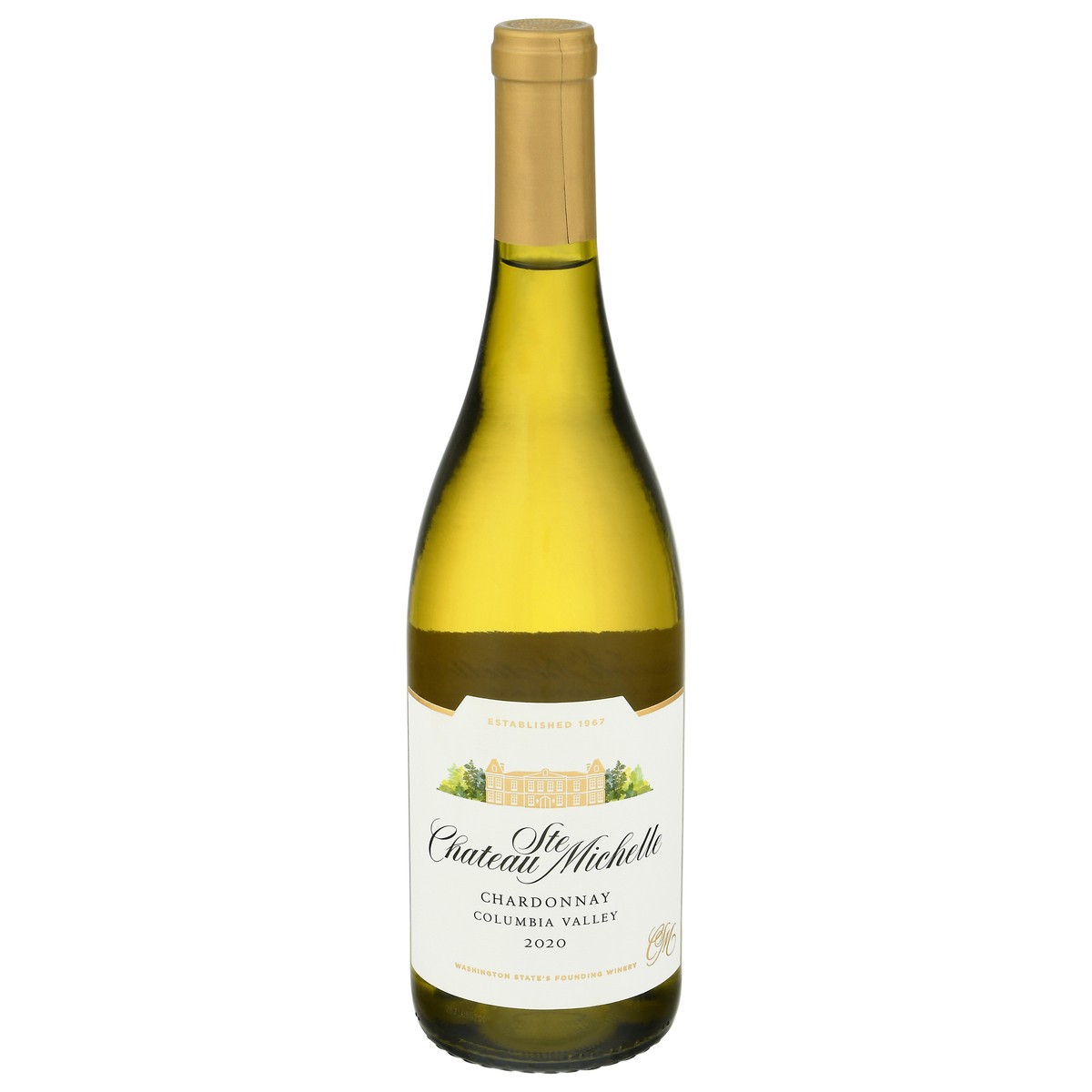 slide 1 of 22, Chateau Ste. Michelle Columbia Valley Chardonnay, White Wine, 750 mL Bottle, 750 ml