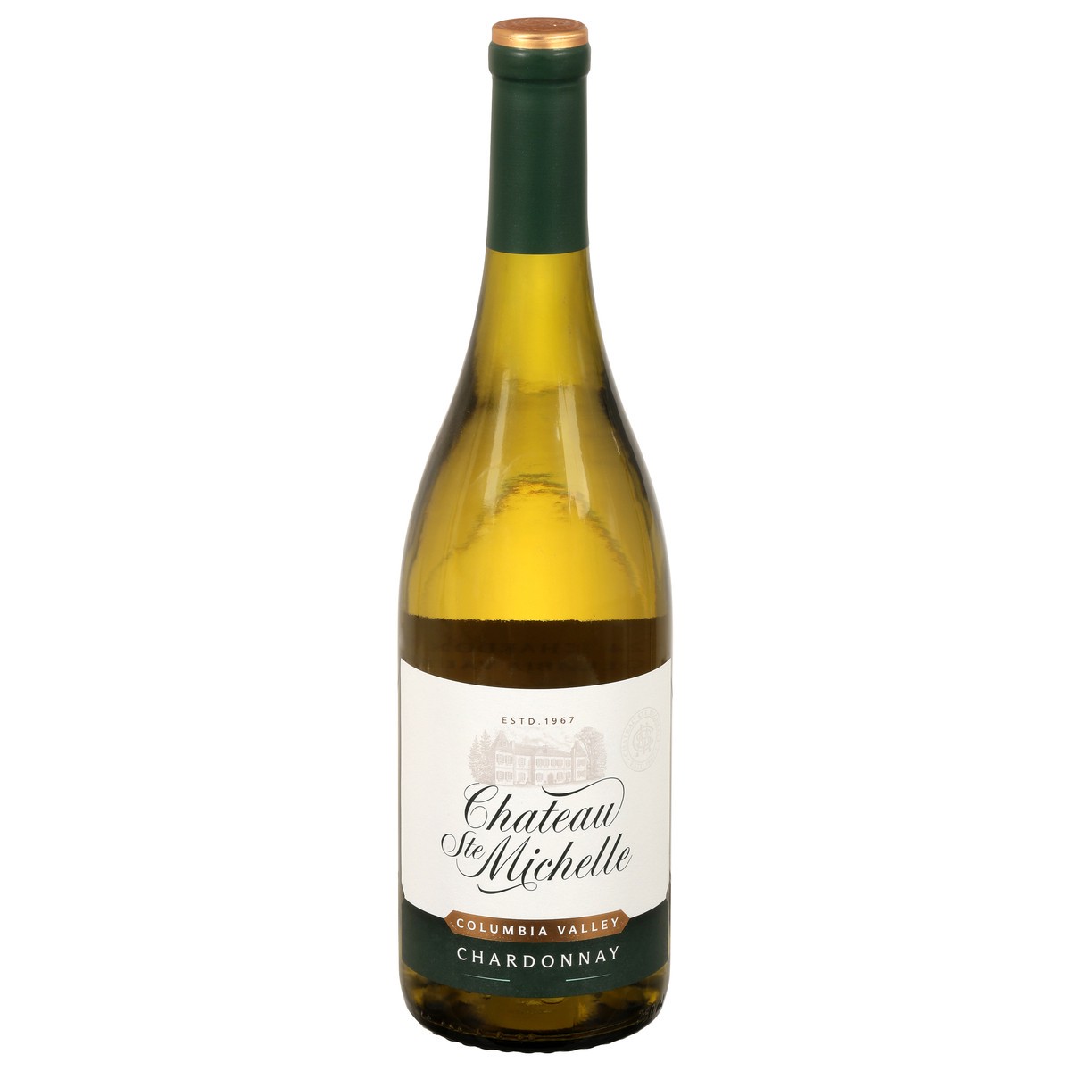 slide 1 of 22, Chateau Ste. Michelle Columbia Valley Chardonnay, White Wine, 750 mL Bottle, 750 ml