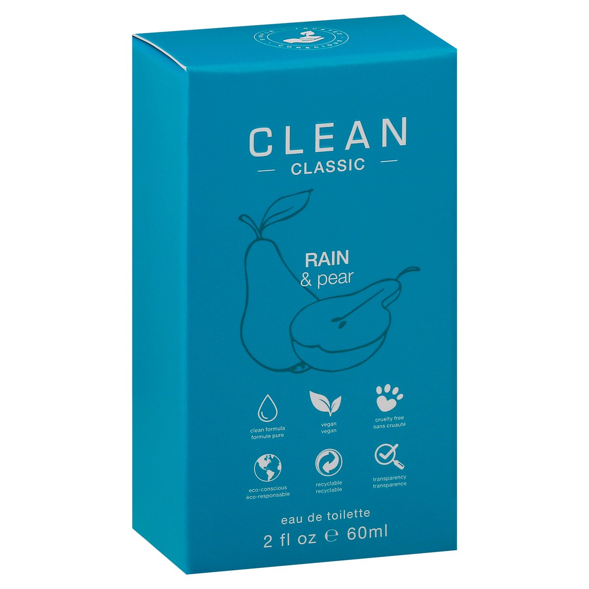 slide 7 of 9, Clean Classic Rain & Pear Eau De Toilette 2 oz, 2 oz