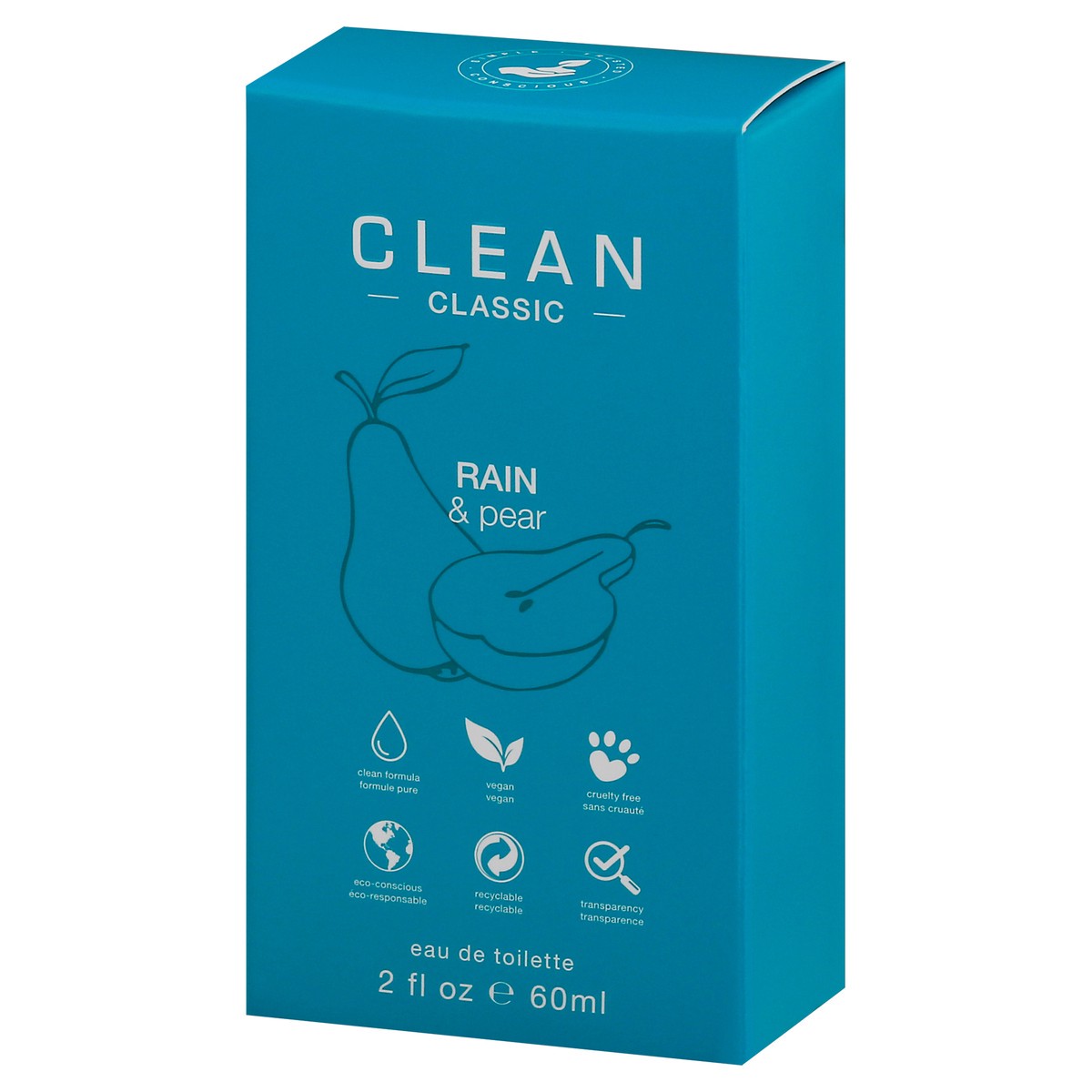 slide 4 of 9, Clean Classic Rain & Pear Eau De Toilette 2 oz, 2 oz