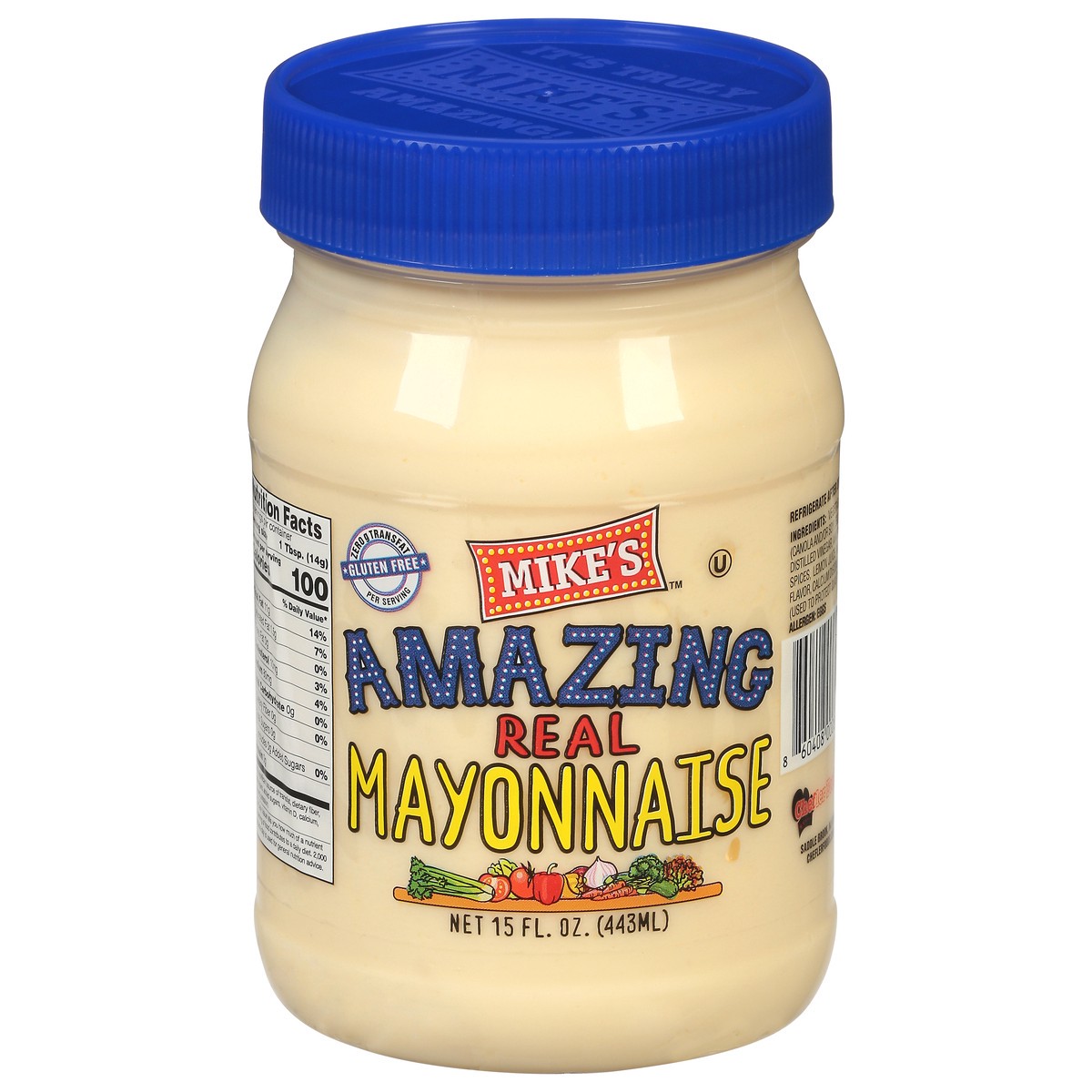 slide 1 of 13, Mike's Amazing Real Mayonnaise 15 fl oz, 15 fl oz