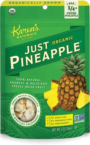slide 1 of 1, Karen's Naturals Just Pineapple Organic, 2 oz