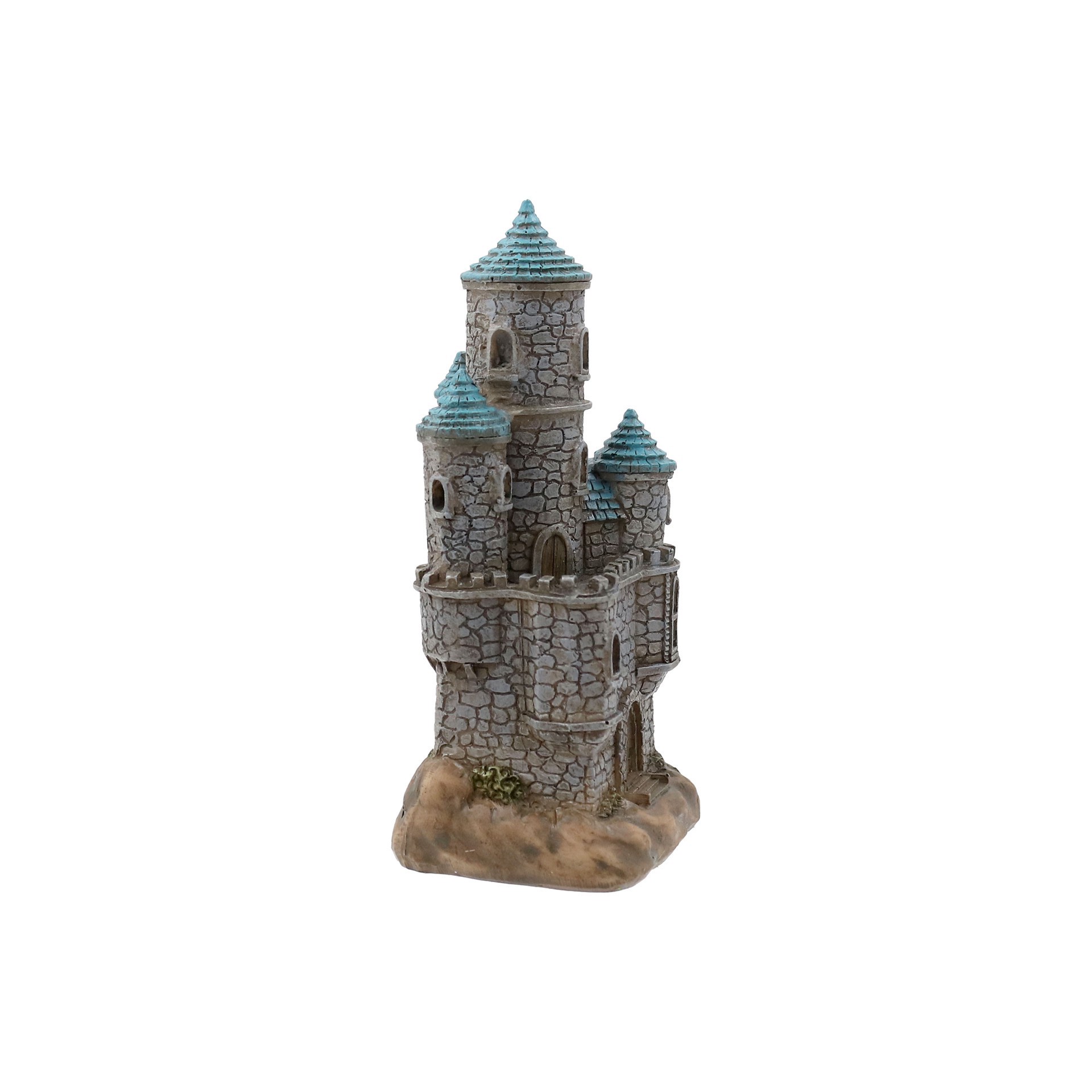 slide 3 of 3, Miniature Castle By Make Market, 2.14 in x 1.84 in x 4.52 in