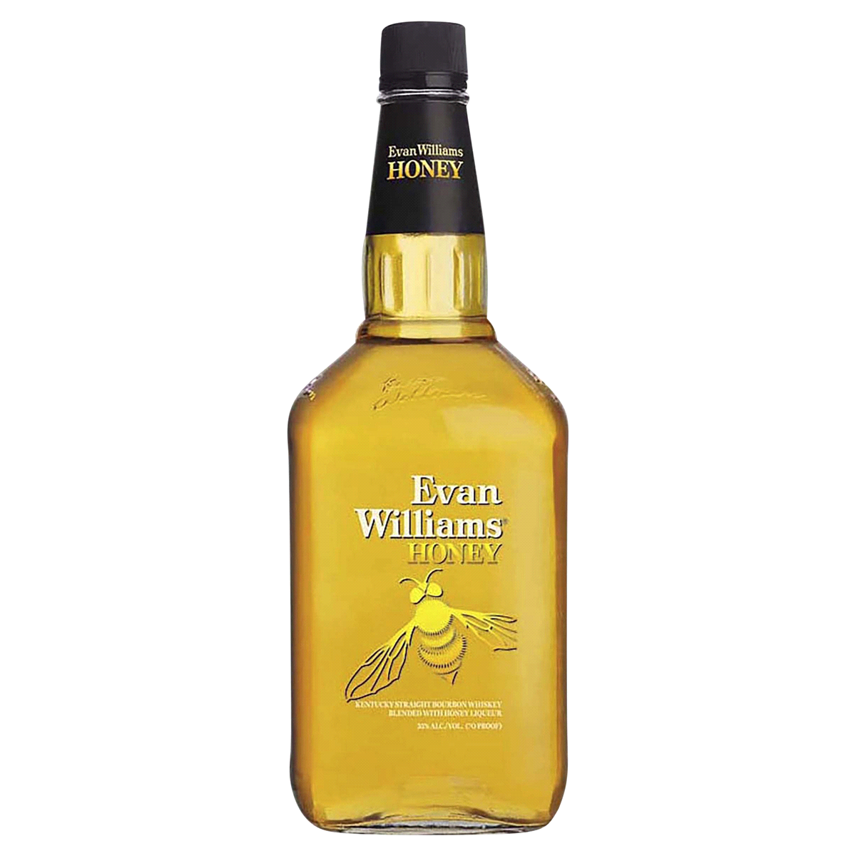 slide 1 of 5, Evan Williams Honey Reserve Liqueur, 1.75 liter