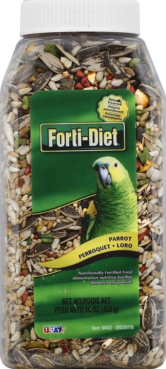 slide 2 of 2, Kaytee Fonti Diet Parrot Jar, 16 oz