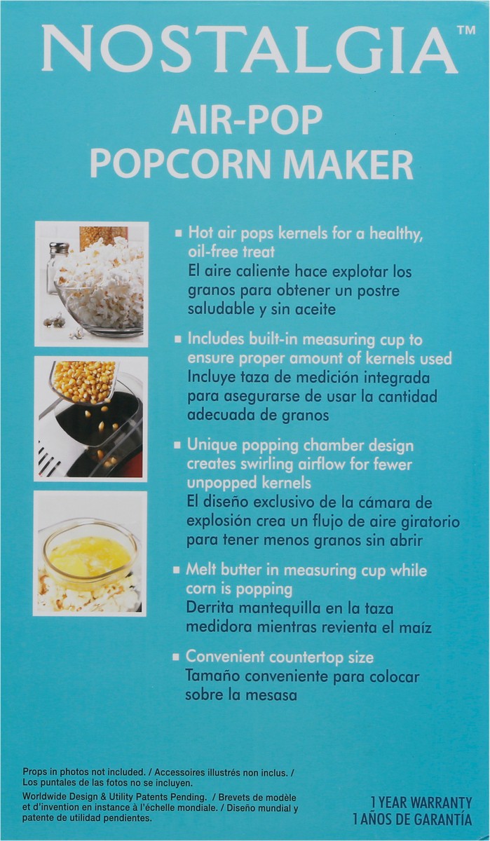 slide 2 of 11, Nostalgia Air-Pop Popcorn Maker 1 ea, 1 ct