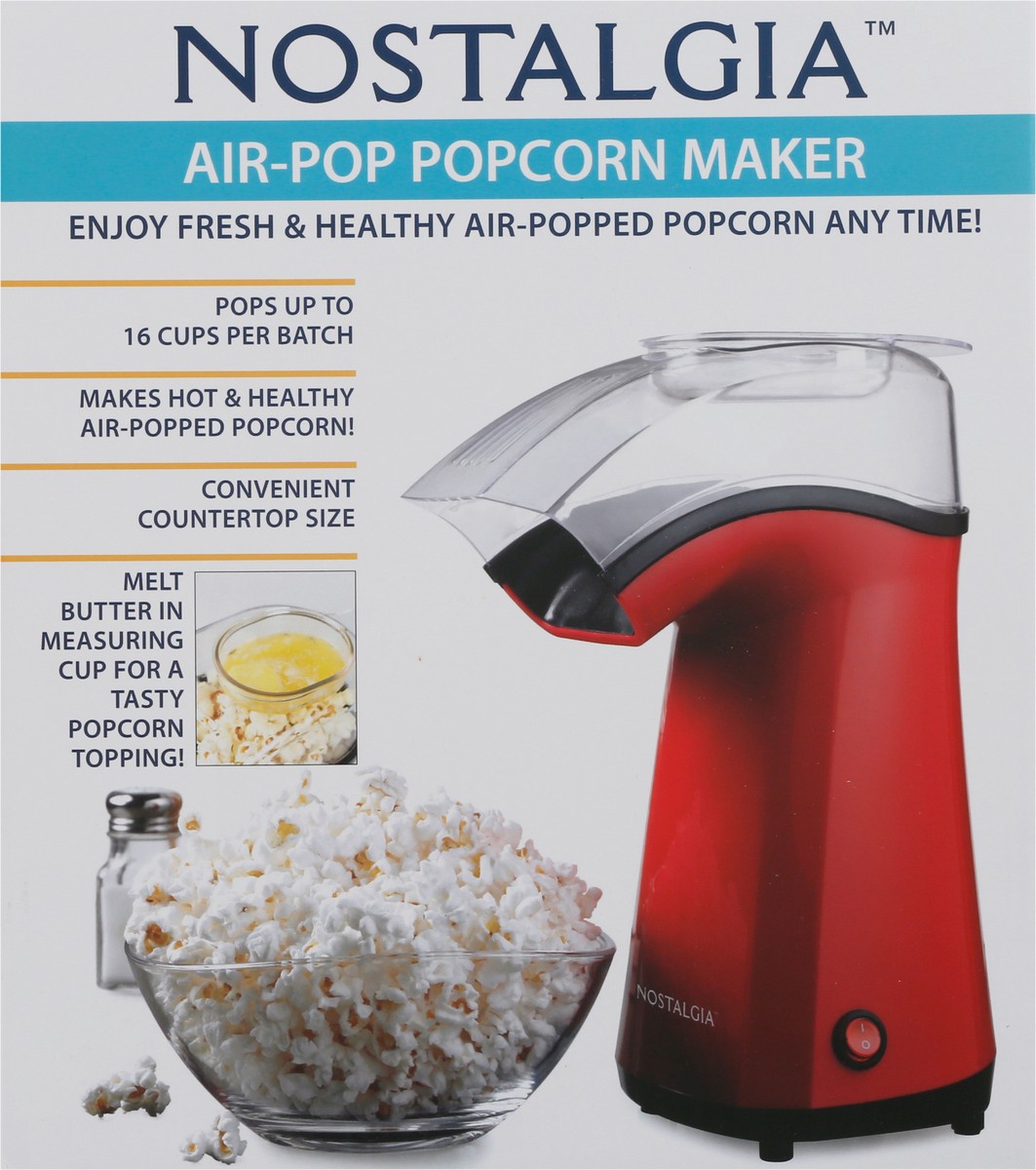 slide 5 of 11, Nostalgia Air-Pop Popcorn Maker 1 ea, 1 ct