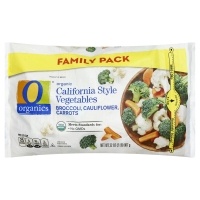 slide 1 of 1, O Organics California Style Vegetable Family Pack, 32 oz