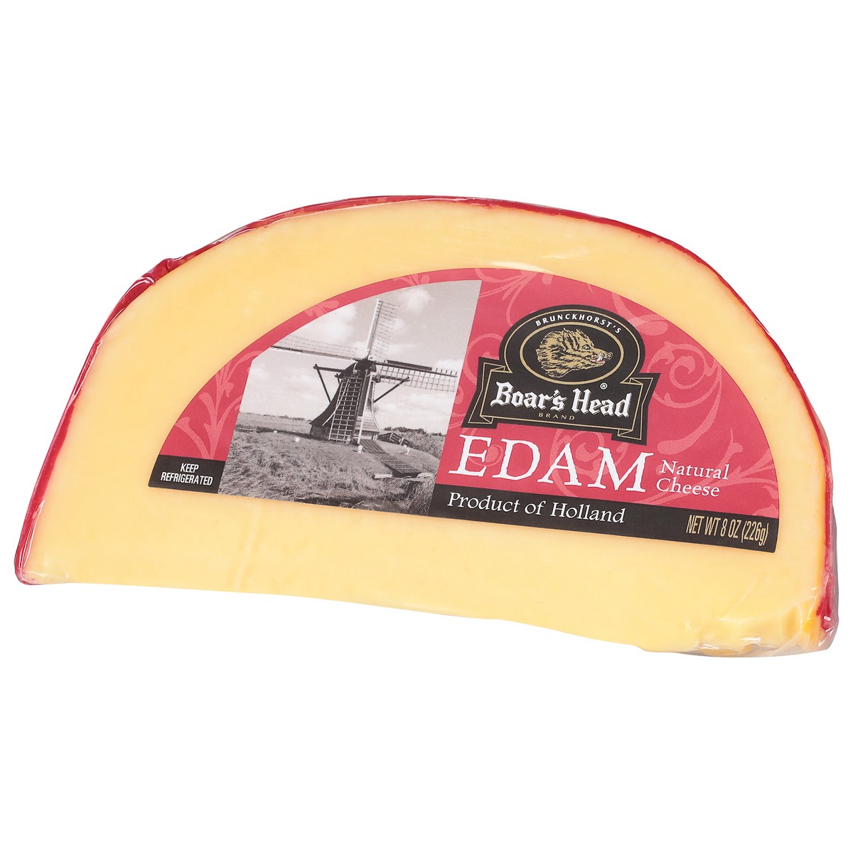 slide 3 of 9, Boar's Head Cheese, Edam, 8 oz